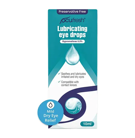 Lubricating eye drops Lubricating eye drops